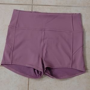 Lululemon in movement shorts